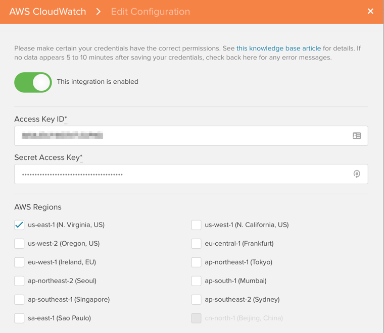 aws-integration-regions